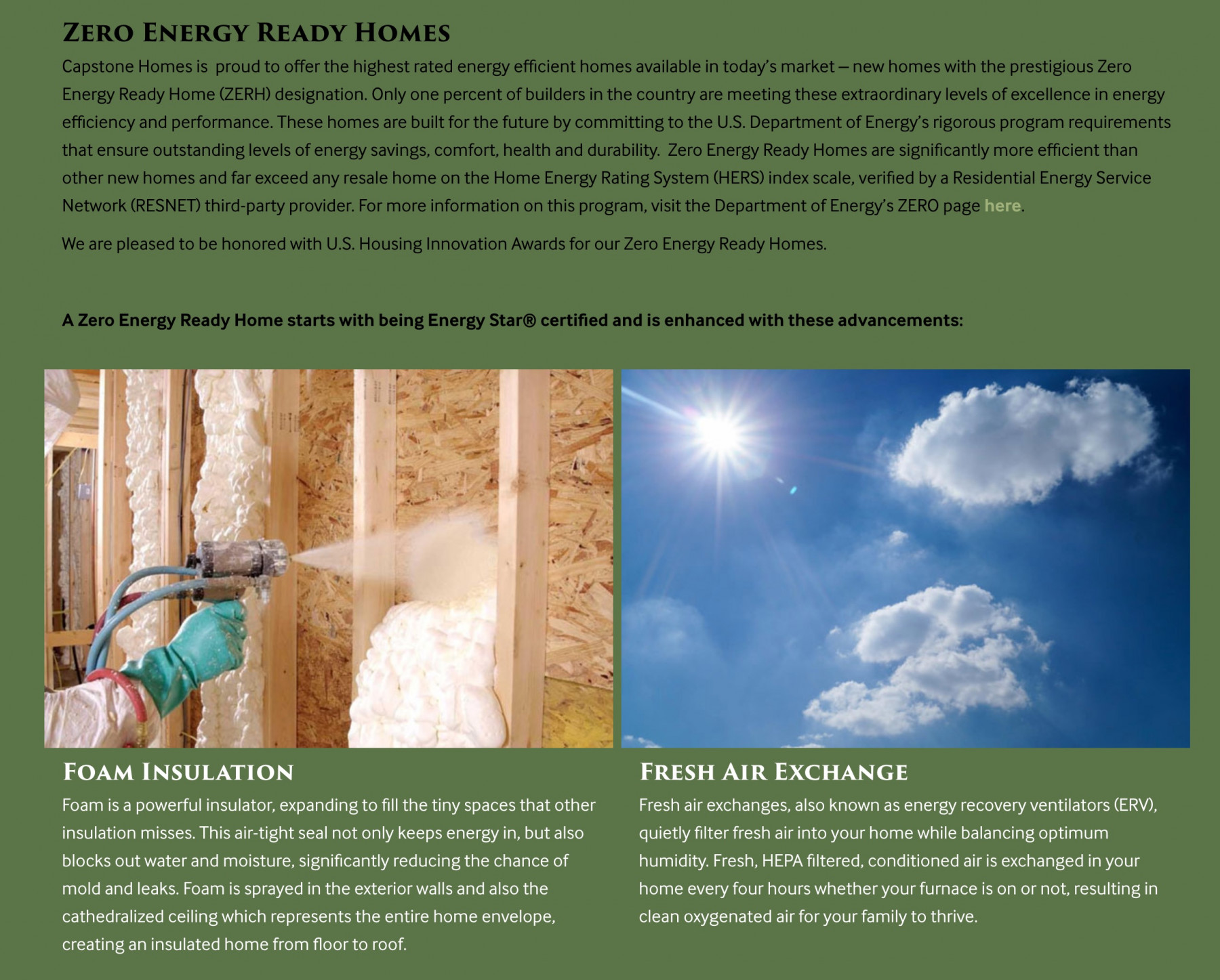 Zero Energy